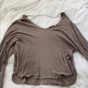 Urban outfitters Loose, grey long sleeve/sweater